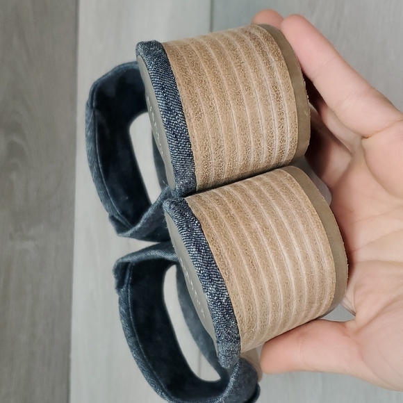 NEW Eileen Fisher Ruche Women Comfort Slide Heels Sandals shoes sz 9 - Picture 6 of 11